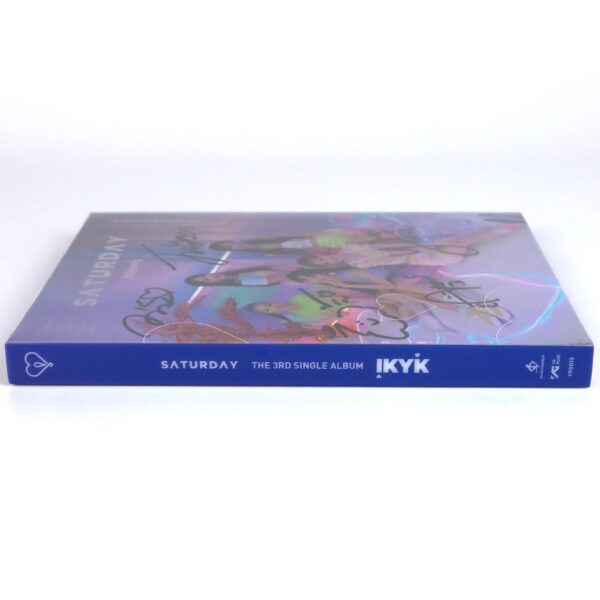Saturday - IKYK 3rd Single Album Signed Autographed CD Promo K-Pop 2019 Bbyong