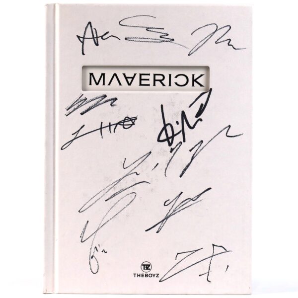 The Boyz - Maverick [Mood Ver.] 3rd Single Album Signed CD Promo 2021 [read]