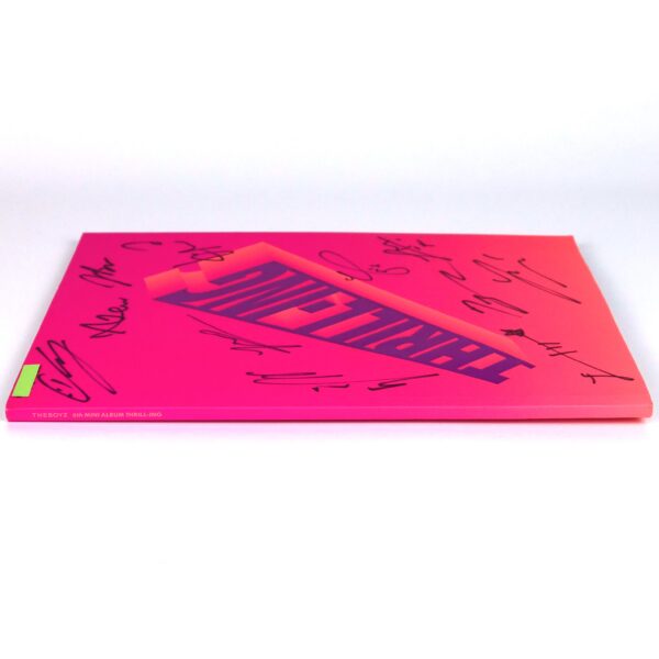 The Boyz - Thrill-ing [Bang Ver.] 6th Mini Album Signed CD Promo 2021 Thrilling