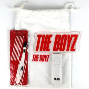 The Boyz Logo Concert Lightstick + Strap + Pouch Light Stick