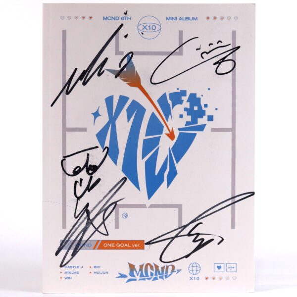 MCND - X10 [One Goal Ver.] 6th Mini Album Signed CD Promo 2024 K-Pop