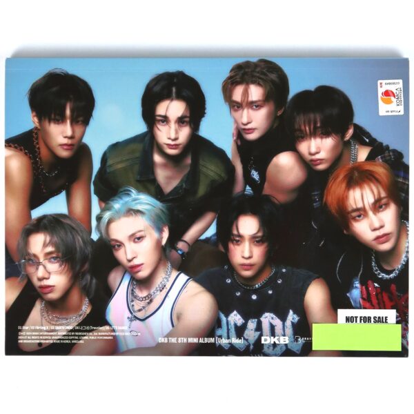 DKB - Urban Ride [Urban Ver.] 8th Mini Album Signed CD Promo 2024