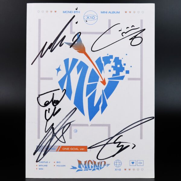 MCND - X10 [One Goal Ver.] 6th Mini Album Signed CD Promo 2024 K-Pop