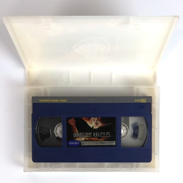 Batman Begins (2005) Korean Late VHS Rental [NTSC] Korea Christopher Nolan
