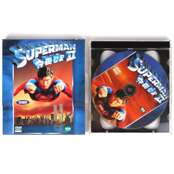 Superman II (1980) 2 Korean VCD Video CD Korea Christopher Reeve