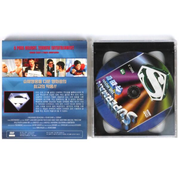 Superman (1978) Korean VCD Video CD Korea Christopher Reeve