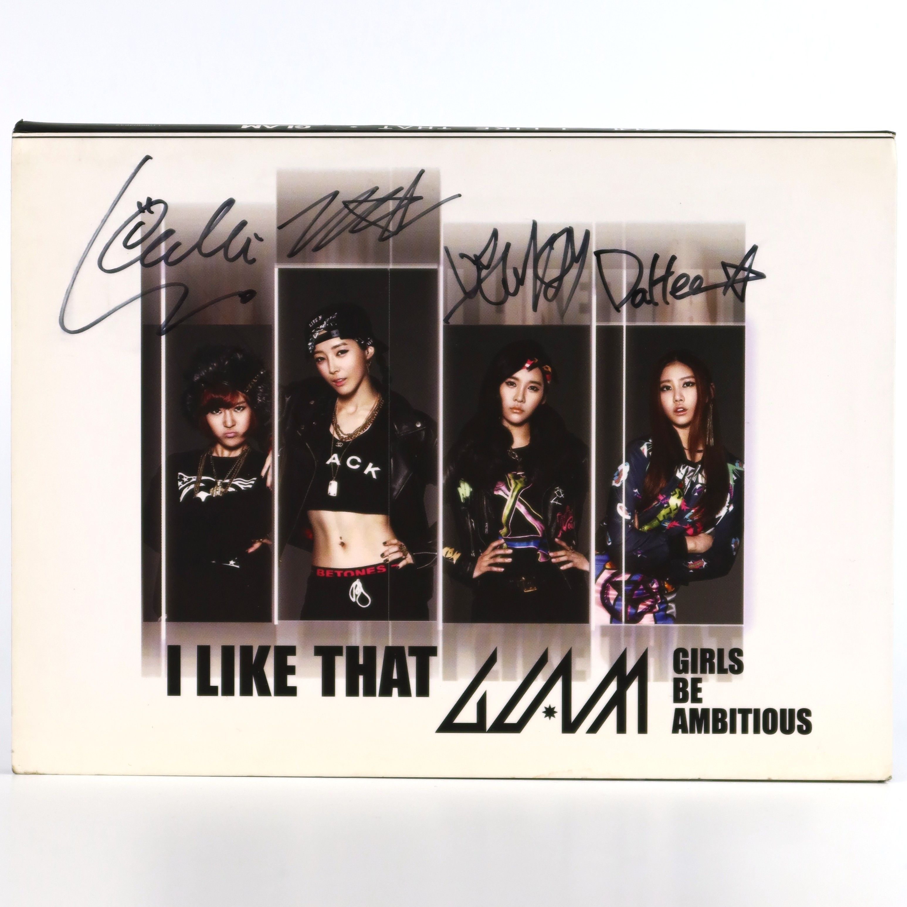 Glam - I Like That Single Album Signed Autographed CD Promo 2013 K-Pop ...
