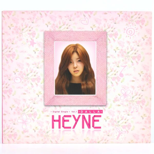 Heyne - Dalla Single Album Signed Autographed CD Promo 2013 K-Pop