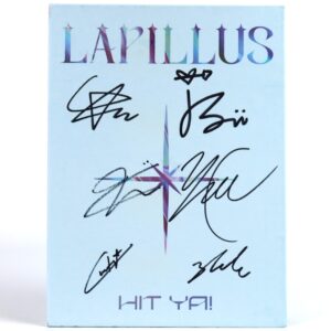 Lapillus - Hit Ya Signed Autographed CD Album K-Pop 2022