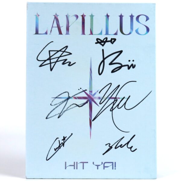 Lapillus - Hit Ya Signed Autographed CD Album K-Pop 2022