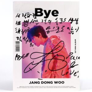 Jang Dong Woo - Bye Signed + Message CD Mini Album Promo K-Pop 2019 Infinite