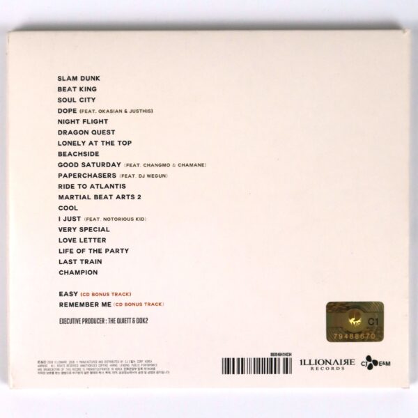 The Quiett - Q Train 2 Album CD Korean Hip Hop K-Rap 2016