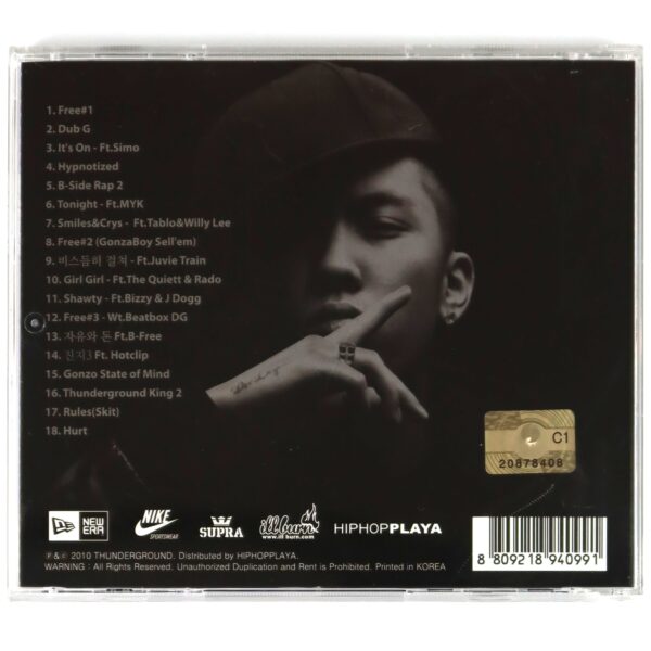 Dok2 - Thunderground Mixtape Vol.2 Album CD Korean Hip Hop K-Rap 2010