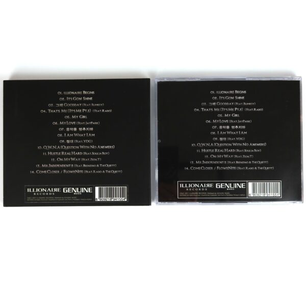 Dok2 - Hustle Real Hard Album CD Korean Hip Hop K-Rap 2011 Gonzo