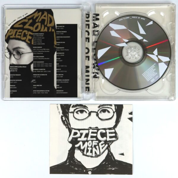 Mad Clown - Piece Of Mine Album CD Korean Hip Hop K-Rap 2015
