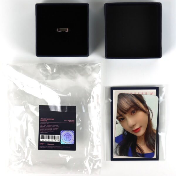 Apink 10th Anniversary Hayoung Voice Wave Ring + Photocard 2021 Official MD