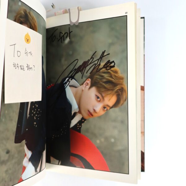 B.I.G - Hello Hello 6th Single Album Pages Signed Autographed CD K-Pop 2017
