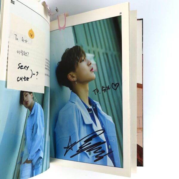 B.I.G - Hello Hello 6th Single Album Pages Signed Autographed CD K-Pop 2017