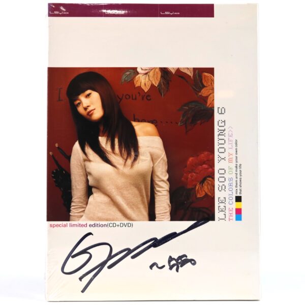 Lee Soo Young - The Colors Of My Life 6th Album SE Signed CD K-Pop Ballad 2004 2