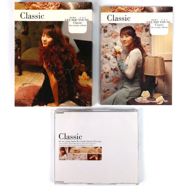 Lee Soo Young - Classic The Remake Album Signed CD K-Pop Ballad 2004 2