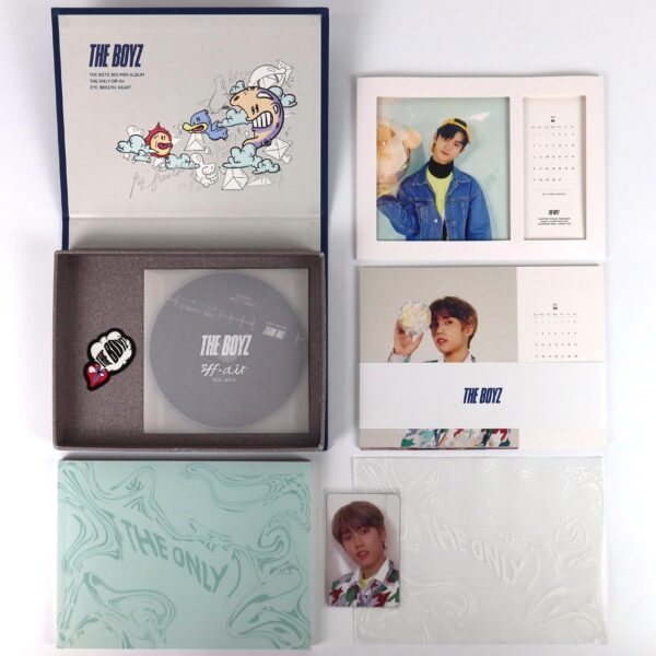 The Boyz - The Only [Off Air Ver.] 3rd Mini Album CD Jacob Photocard 2018