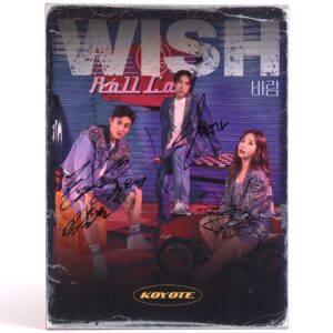 Koyote - Wish Single Album Signed Autographed Promo CD 2023