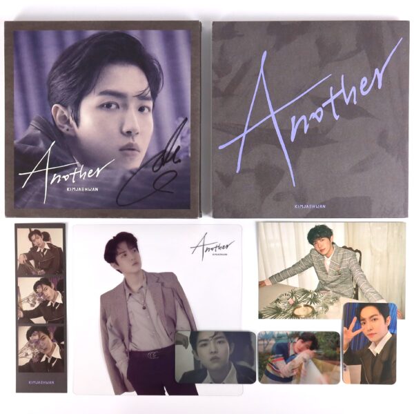 Kim Jae Hwan - Another [Classy Ver.] Signed Album CD Korea Wanna One Jaehwan
