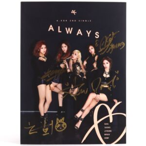 A.Kor - Always Signed Autographed Single Album CD Promo K-Pop 2015