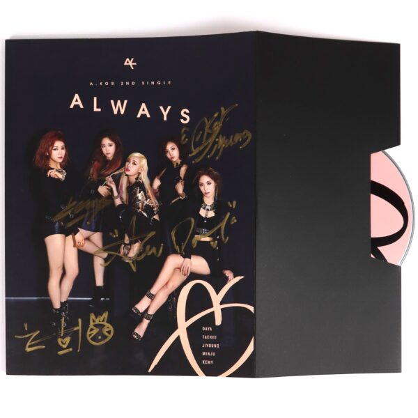 A.Kor - Always Signed Autographed Single Album CD Promo K-Pop 2015