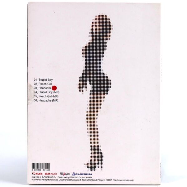 A.Y. - Stupid Boy 1st Single Album CD Promo K-Pop 2012