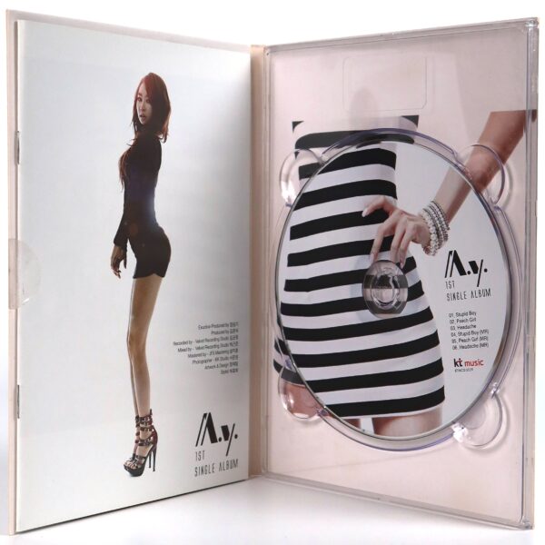 A.Y. - Stupid Boy 1st Single Album CD Promo K-Pop 2012