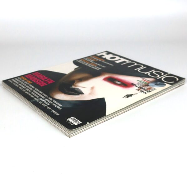 Marilyn Manson in Hot Music Magazine Korea May 2003 Crash Signed