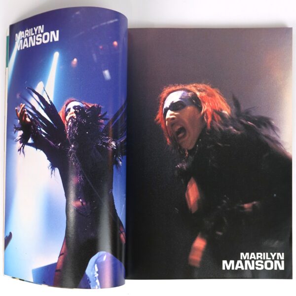 Blur in Hot Music Magazine Korea February 1999 Marilyn Manson