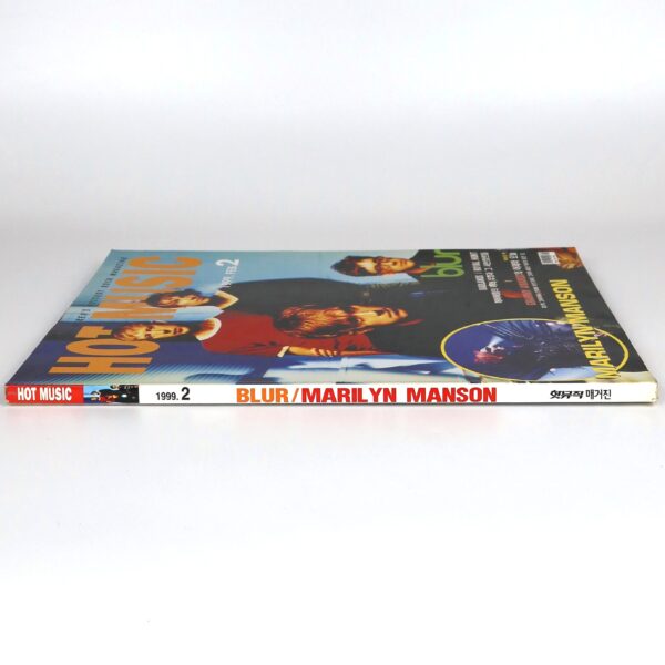Blur in Hot Music Magazine Korea February 1999 Marilyn Manson