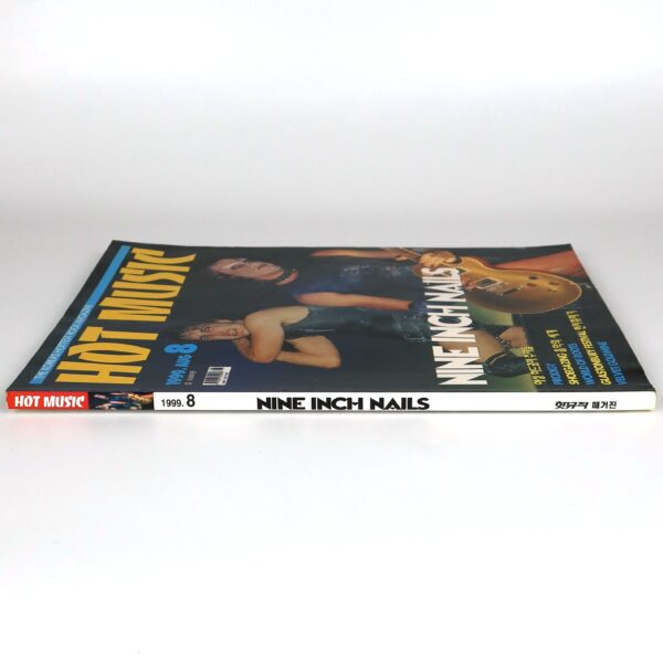 Nine Inch Nails in Hot Music Magazine Korea August 1999 Megadeth