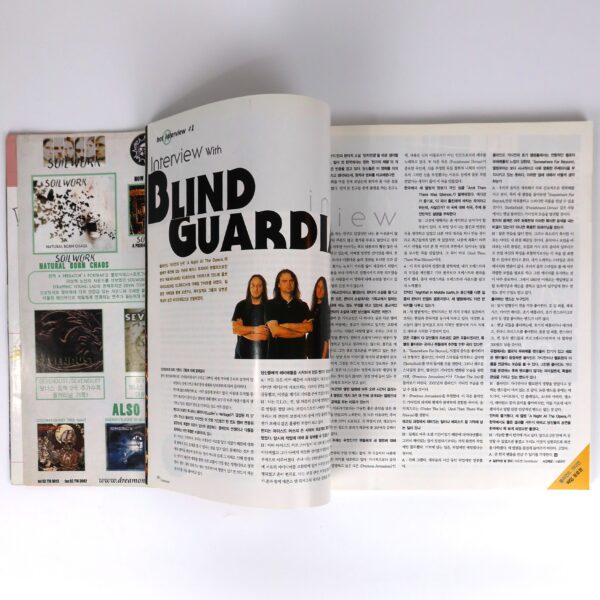 Ozzy Osbourne & Zakk Wylde in Hot Music Magazine Korea March 2002