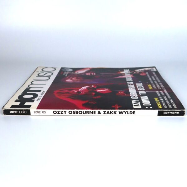 Ozzy Osbourne & Zakk Wylde in Hot Music Magazine Korea March 2002