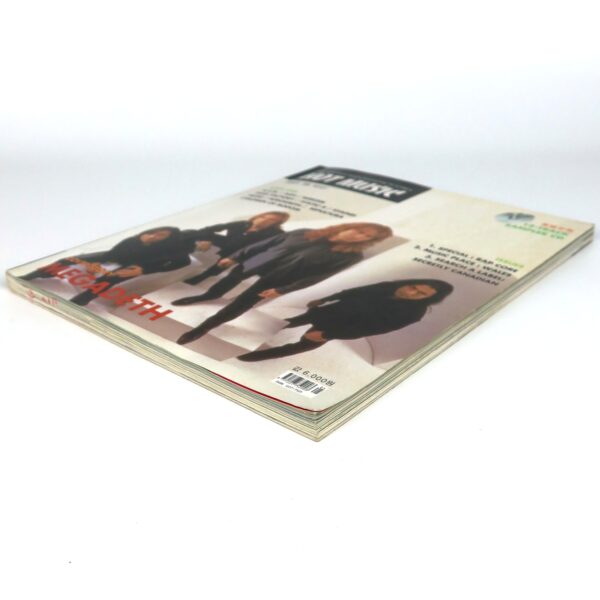 Megadeth in Hot Music Magazine Korea May 2001 R.E.M Sepultura