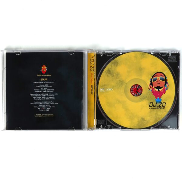 IMG_7941 DJ.ZO - Impulse CD Album Promo K-EDM K-Pop 2009 Korea