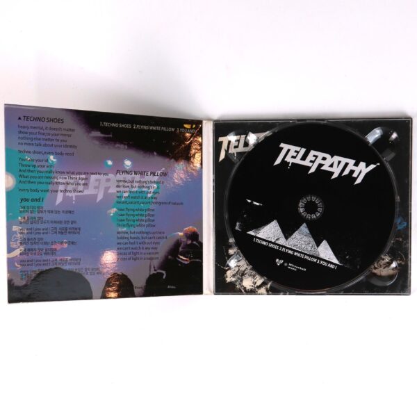 Telepathy - Techno Shoes EP Album CD Korean Garage Electro Rock 2011