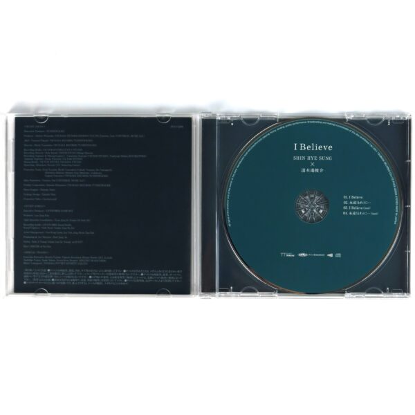 Shin Hye Sung x Kiyokiba Shunsuke - I Believe Single CD Shinhwa 2011 K-Pop