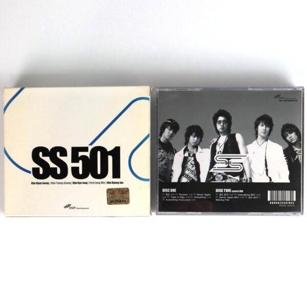 SS501 - SS501 Single Album CD + DVD K-Pop 2005