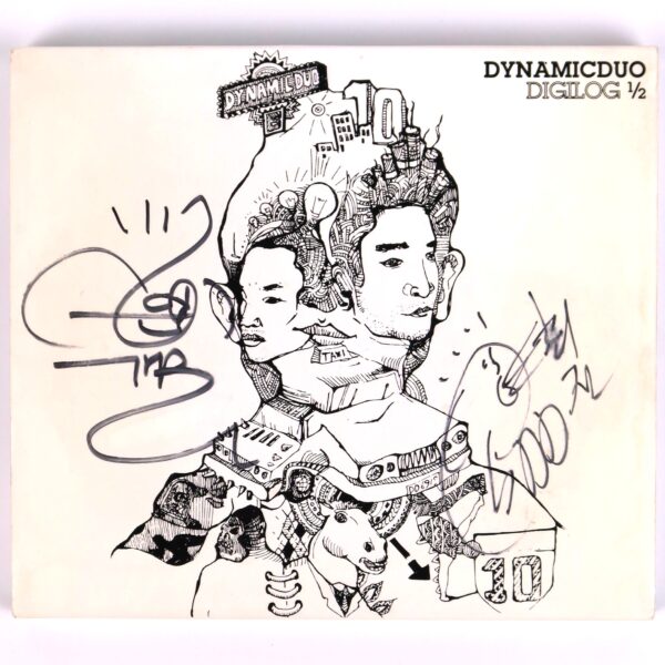 Dynamic Duo - Digilog 1/2 Signed Autographed CD Album Promo Korean Hip Hop 2011