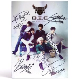B.I.G - Between Night n Music Signed CD Single Promo Album K-Pop 2015 Korea