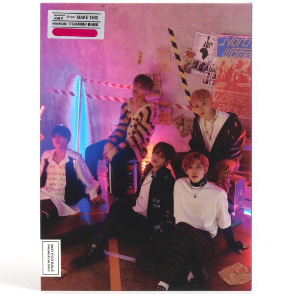 1TEAM - ONE [Make Ver.] 3rd Mini Album Signed Autographed CD Promo K-Pop 2019