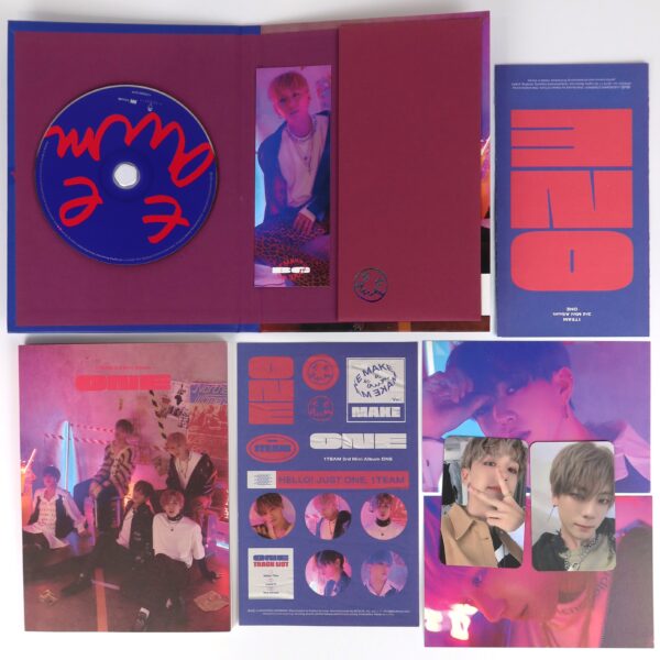 1TEAM - ONE [Make Ver.] 3rd Mini Album Signed Autographed CD Promo K-Pop 2019