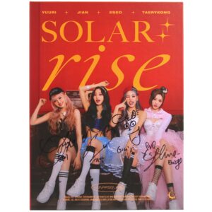 LunarSolar - Solar Rise Signed Autographed Single Album Promo CD 2021
