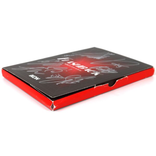 iKon - Flashback [Red Ver.] 4th Mini Album Signed Promo CD 2022 [read]