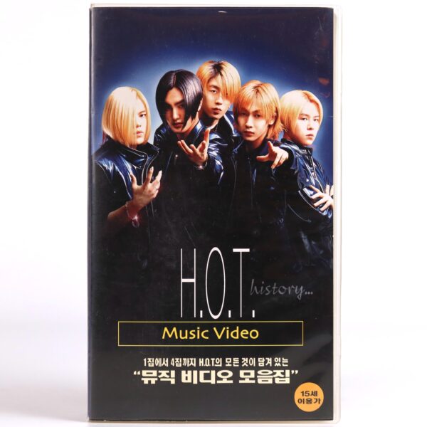 H.O.T. - History... Music Video VHS [NTSC] 90s K-Pop Korea