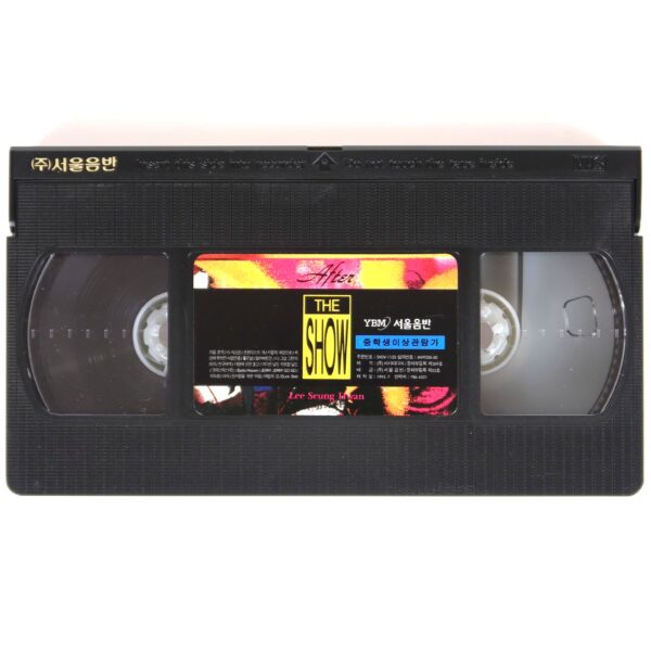 Lee Seung Hwan - After The Show Live Concert VHS [NTSC] 90s K-Pop 1995